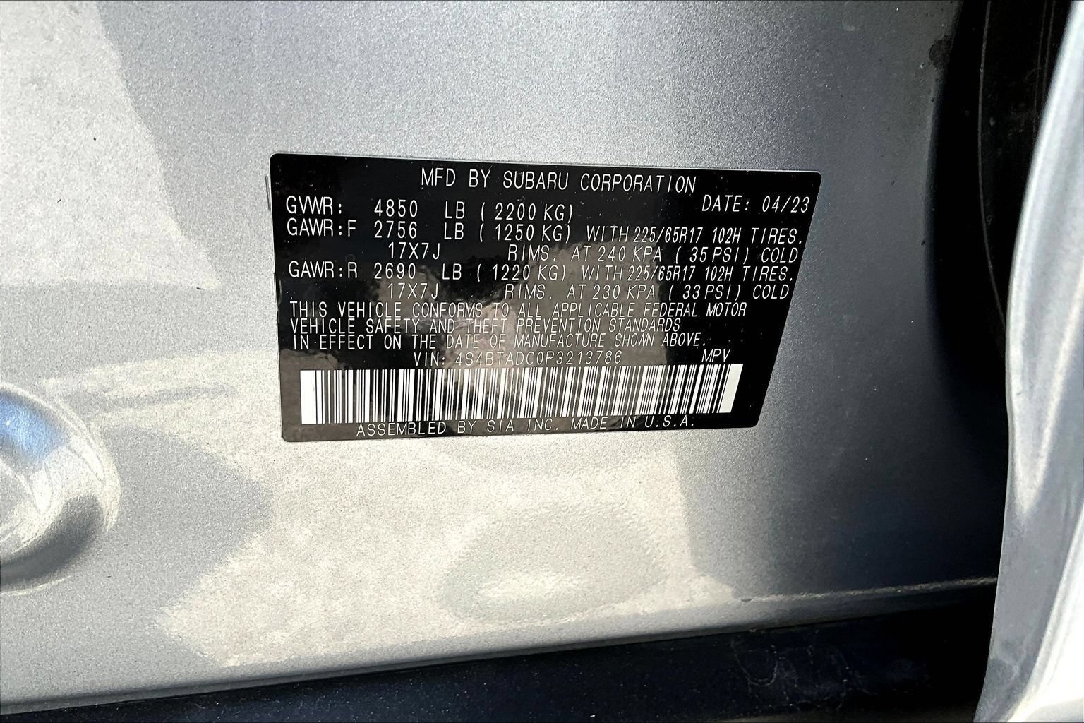 Used 2023 Subaru Outback Premium AWD/4WD image 22