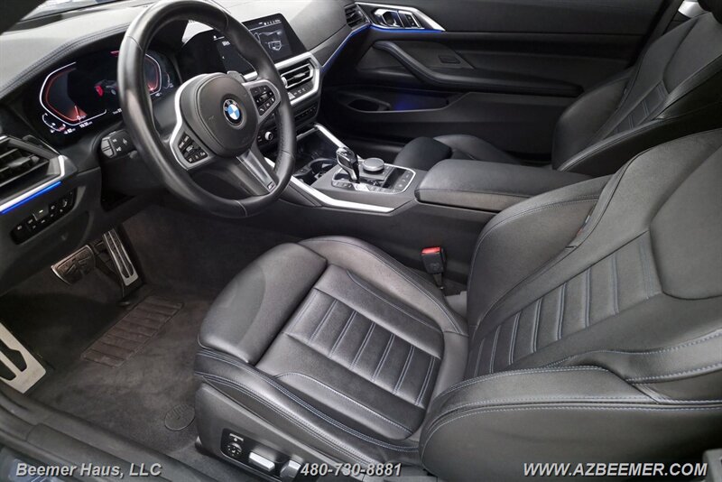 Used 2021 BMW 430i Convertible w/ M Sport Package RWD image 17