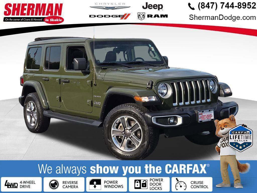 Used 2021 Jeep Wrangler Unlimited Sahara w/ Cold Weather Group