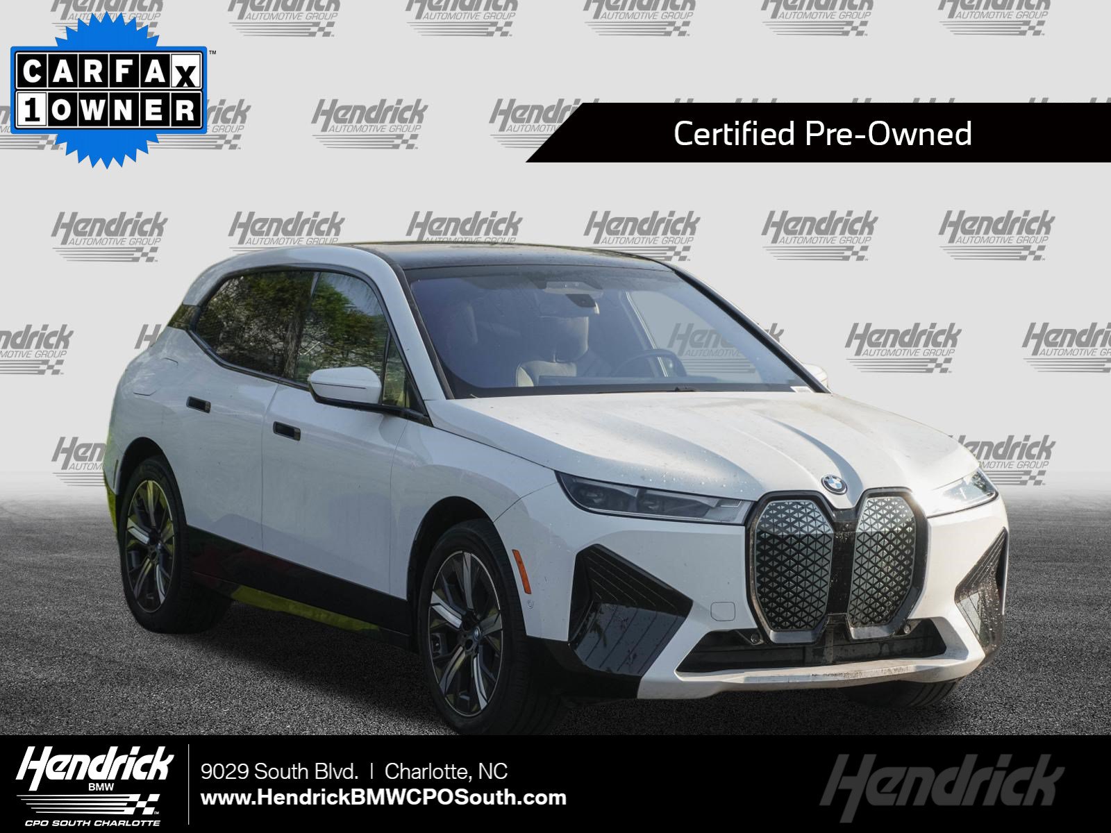 Certified 2024 BMW iX xDrive50 w/ Sport Package AWD/4WD image 1