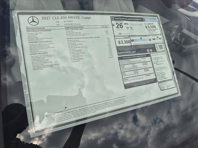 New 2027 Mercedes-Benz CLE 450 4MATIC Coupe image 16