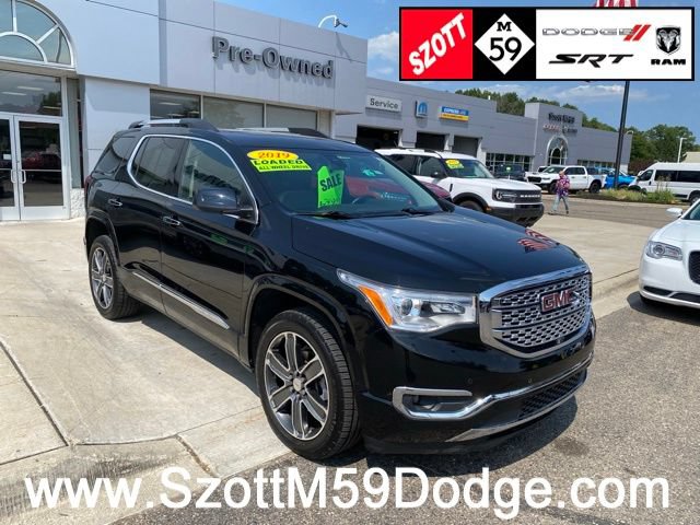 Used 2019 GMC Acadia Denali w/ Technology Package