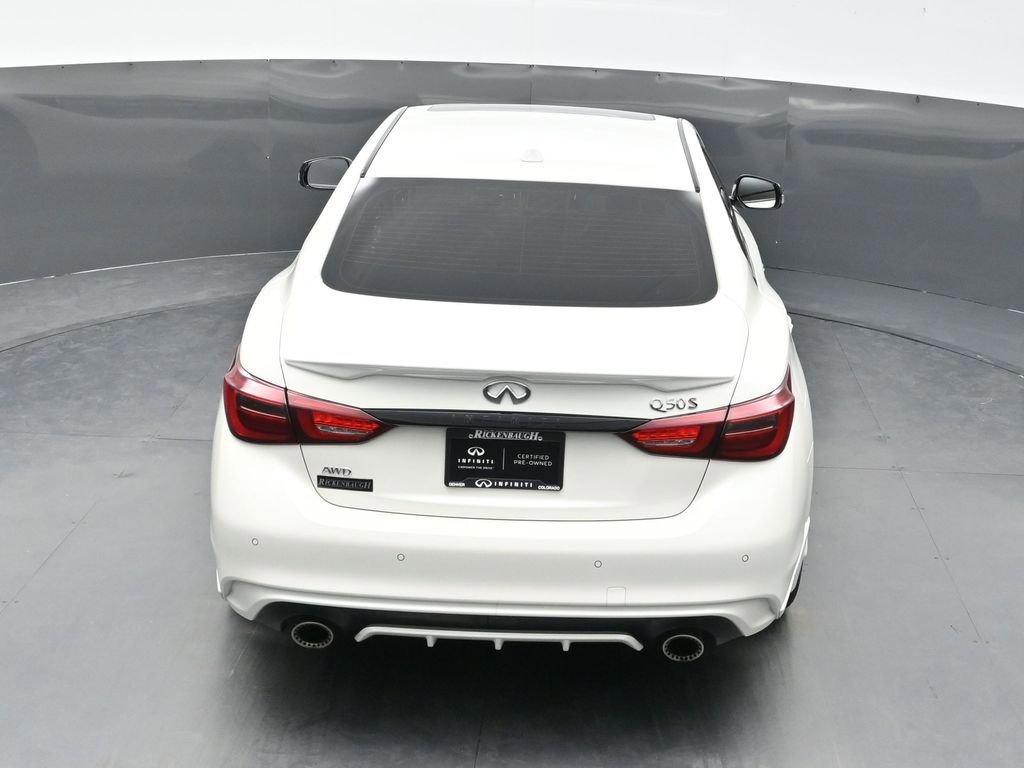 Certified 2023 INFINITI Q50 Red Sport 400 w/ Cargo Package AWD/4WD image 35