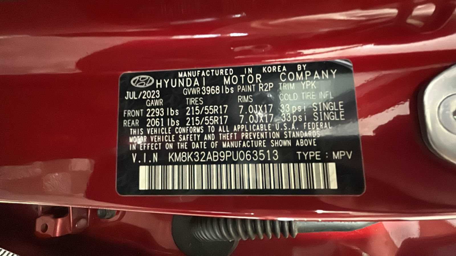 Certified 2023 Hyundai Kona SEL w/ Convenience Package FWD image 13