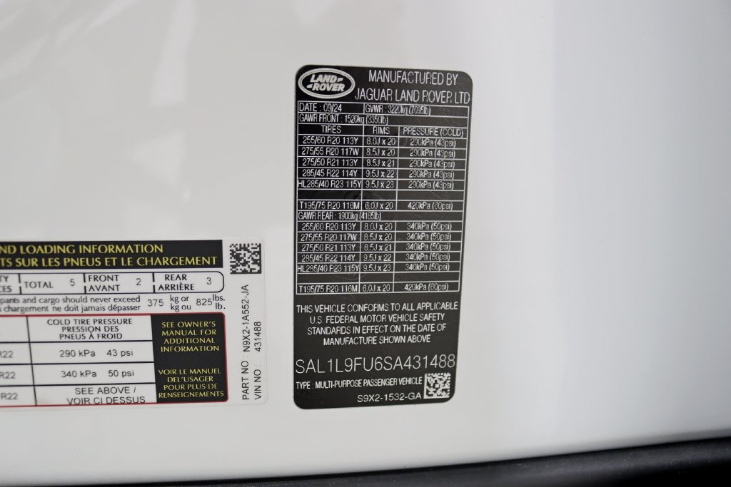 Used 2025 Land Rover Range Rover Sport Dynamic SE AWD/4WD image 43
