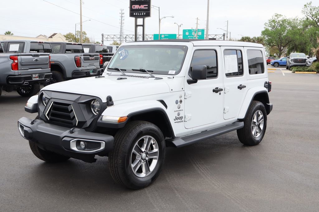 Used 2021 Jeep Wrangler Unlimited Sahara image 4