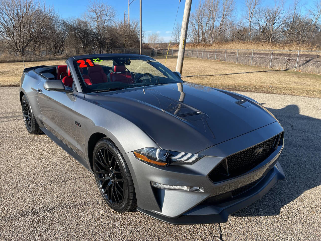 Used 2021 Ford Mustang GT Premium w/ GT Performance Package RWD image 91