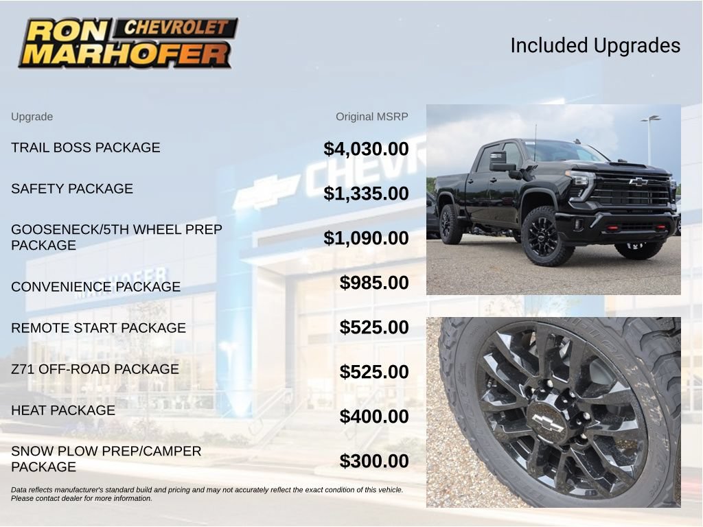 New 2026 Chevrolet Silverado 2500 LT w/ Trail Boss Package AWD/4WD image 6
