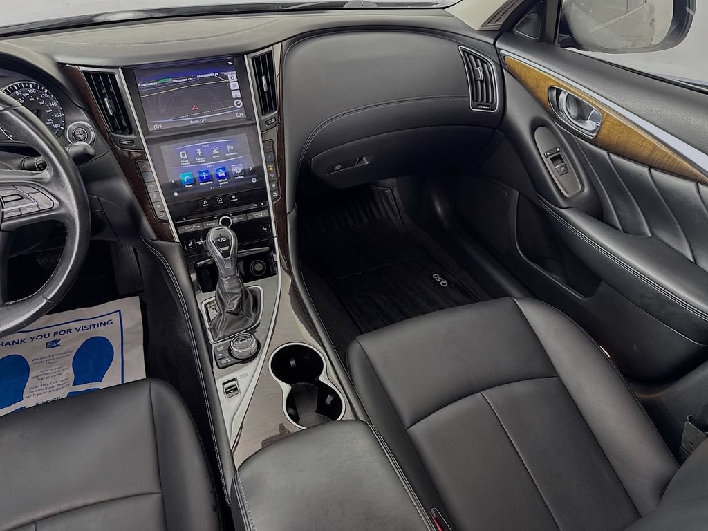 Used 2019 INFINITI Q50 Luxe w/ Essential Package (3.0T Luxe) RWD image 30