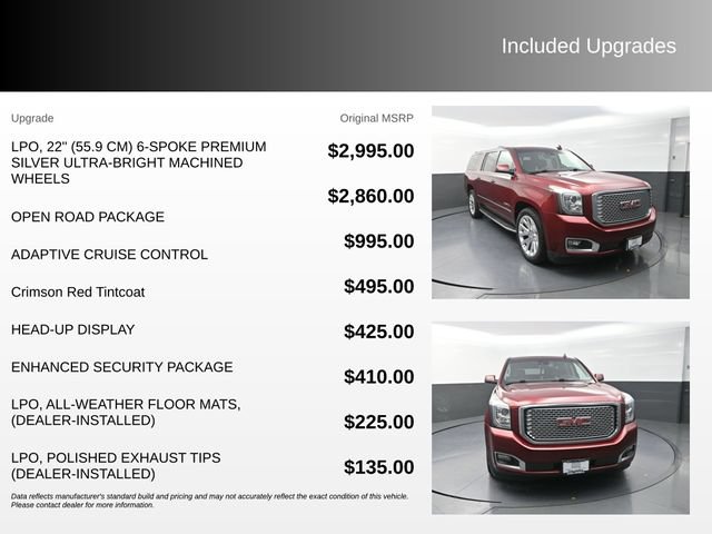 Used 2016 GMC Yukon XL Denali w/ Open Road Package AWD/4WD image 4