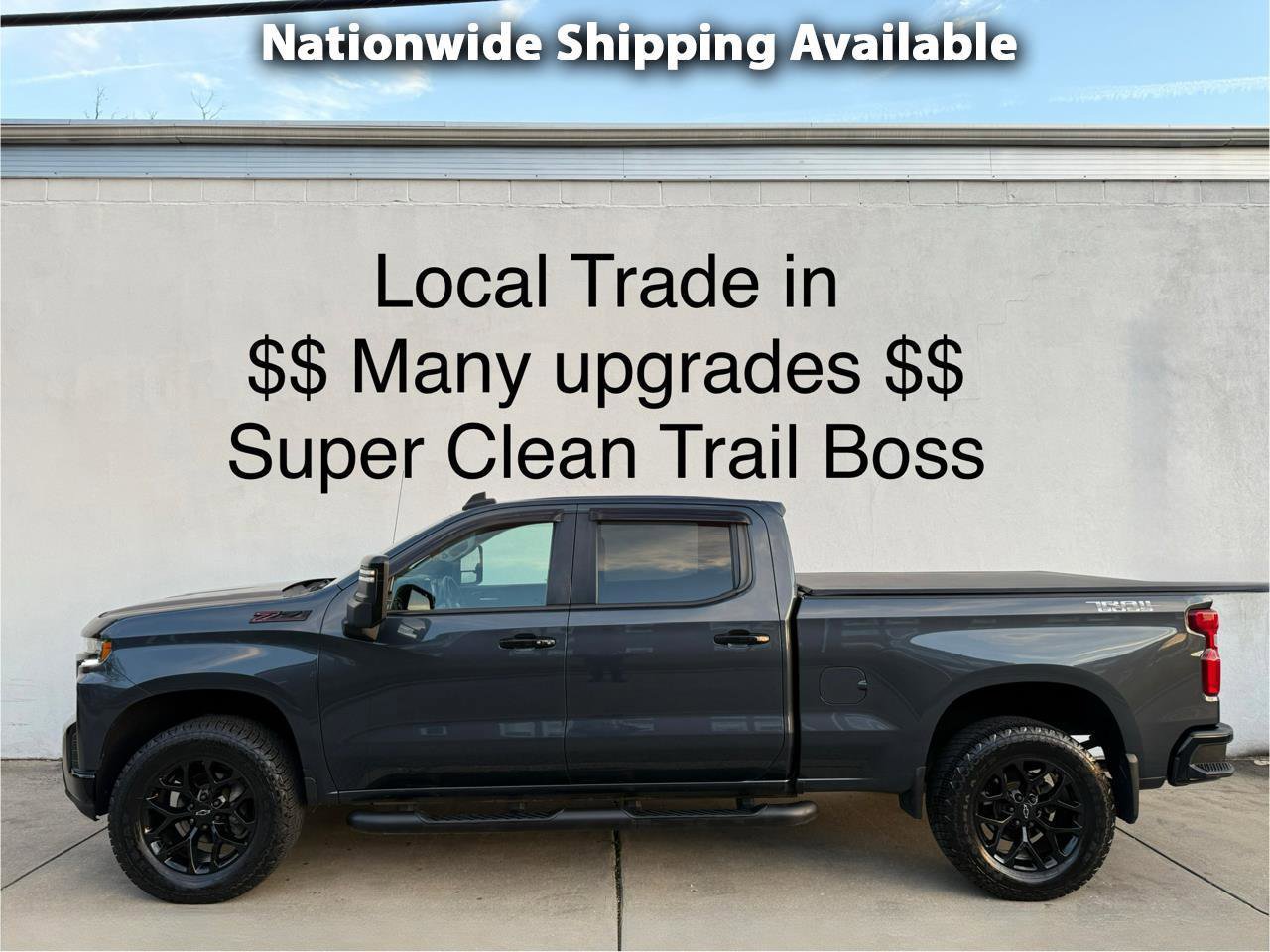 Used 2021 Chevrolet Silverado 1500 LT Trail Boss w/ Bed Protection Package AWD/4WD image 1