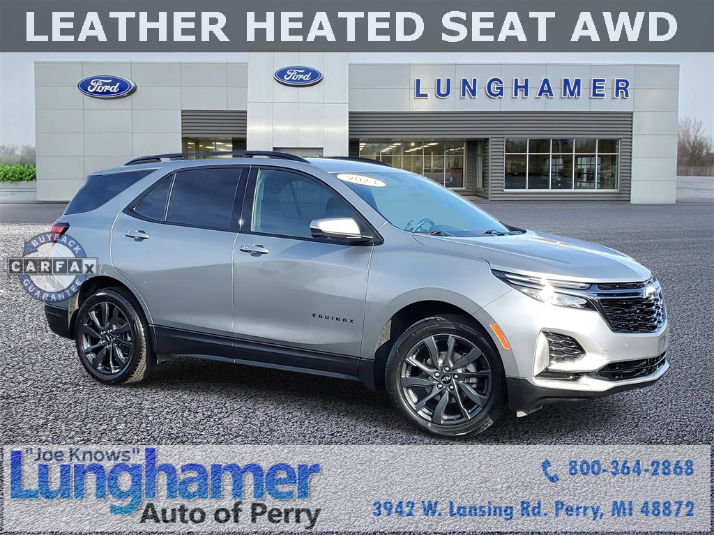 Used 2023 Chevrolet Equinox RS w/ RS Leather Package