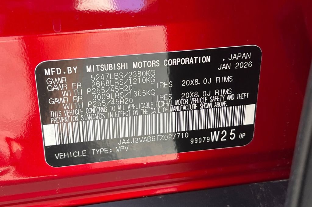 New 2026 Mitsubishi Outlander SE FWD image 27