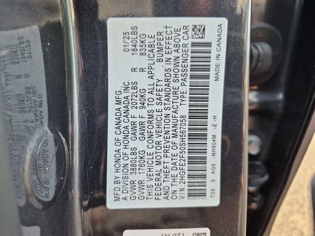 Used 2025 Honda Civic Sport image 35