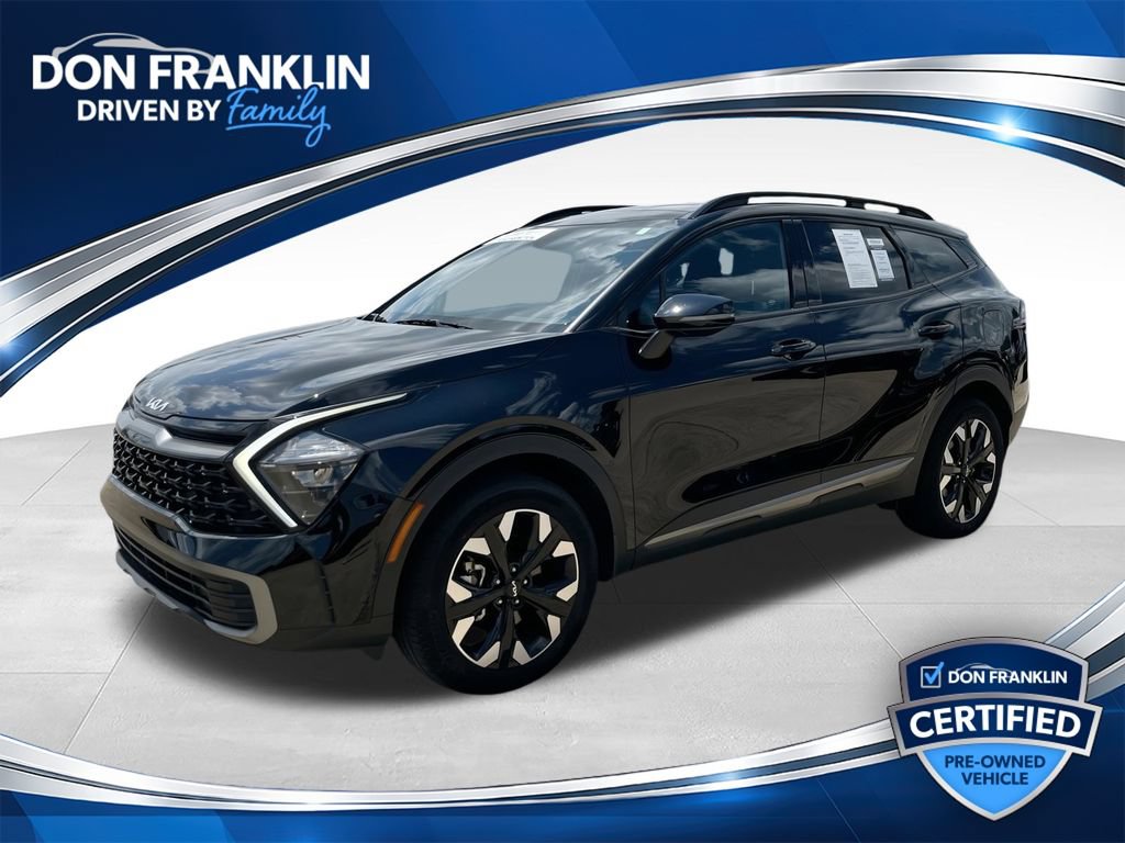 Certified 2023 Kia Sportage X-Line w/ X-Line Premium Package AWD/4WD 360° Tour