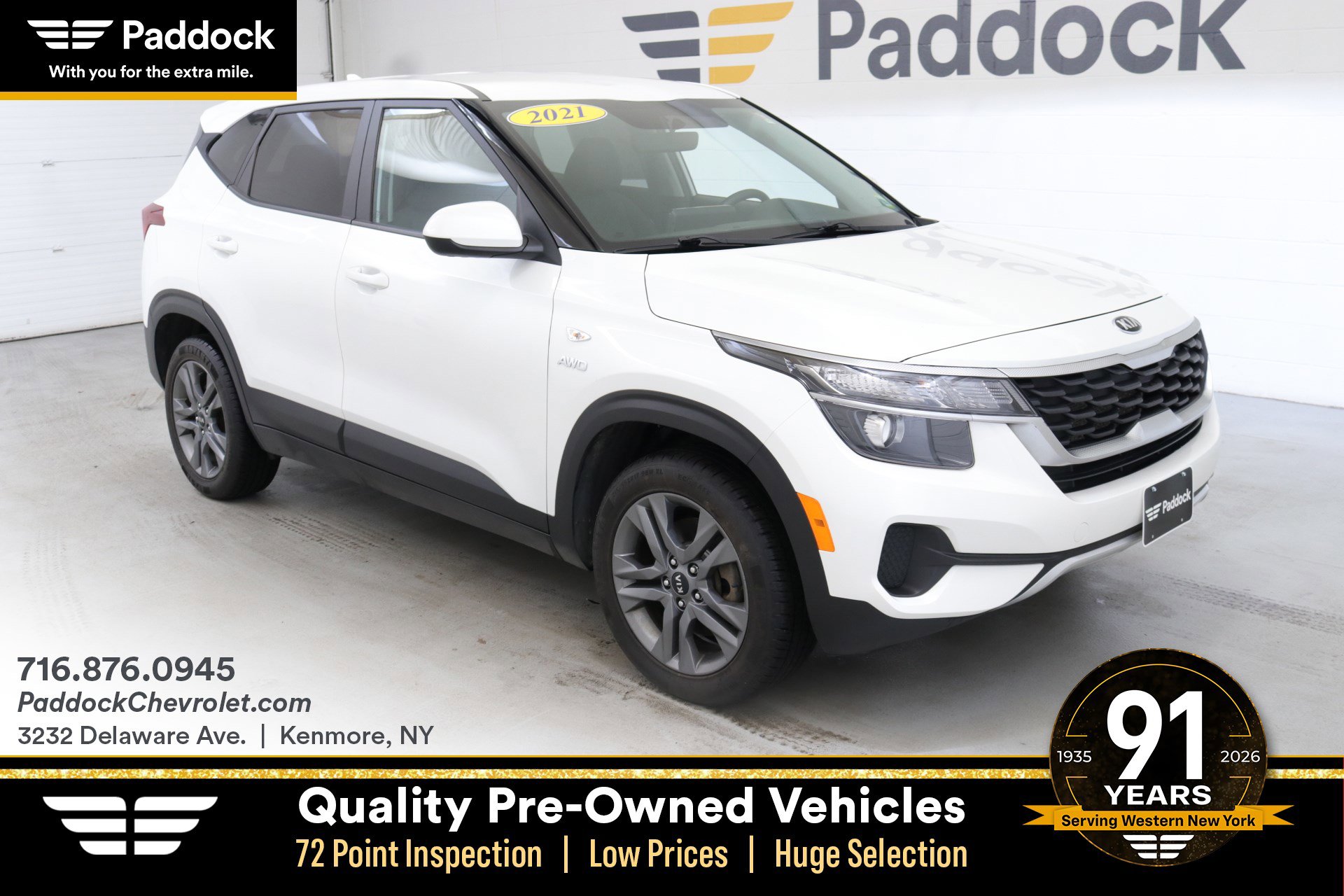 Used 2021 Kia Seltos LX image 1