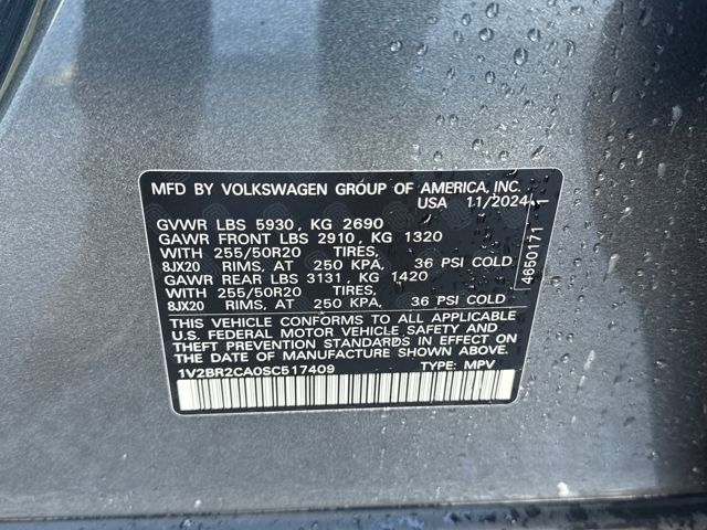 Used 2025 Volkswagen Atlas SEL image 25