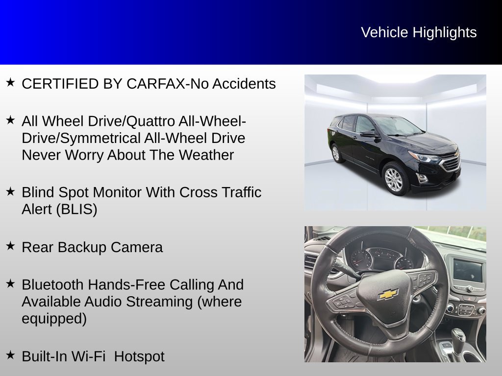 Used 2019 Chevrolet Equinox LT AWD/4WD image 4