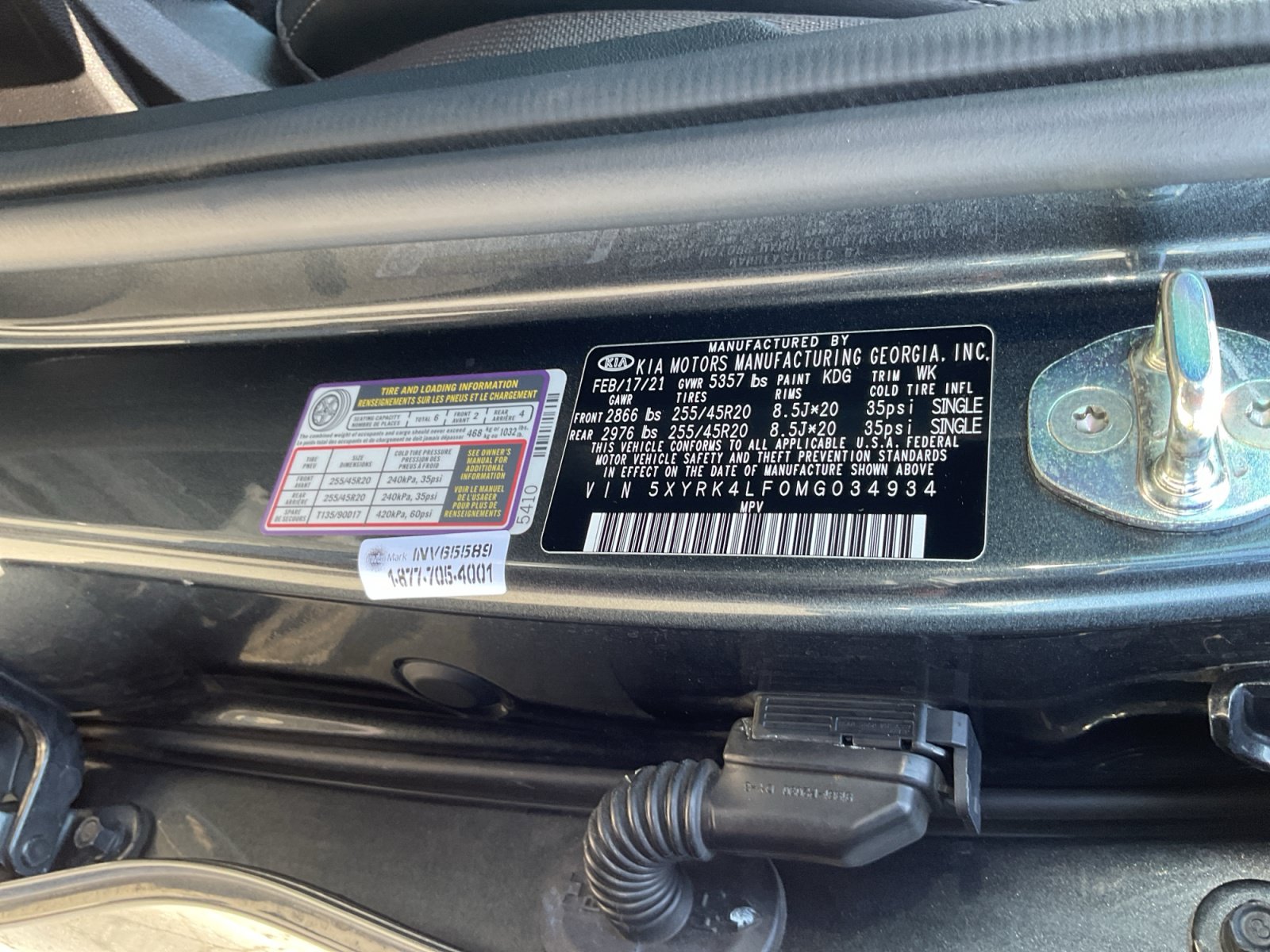 Used 2021 Kia Sorento SX FWD image 25