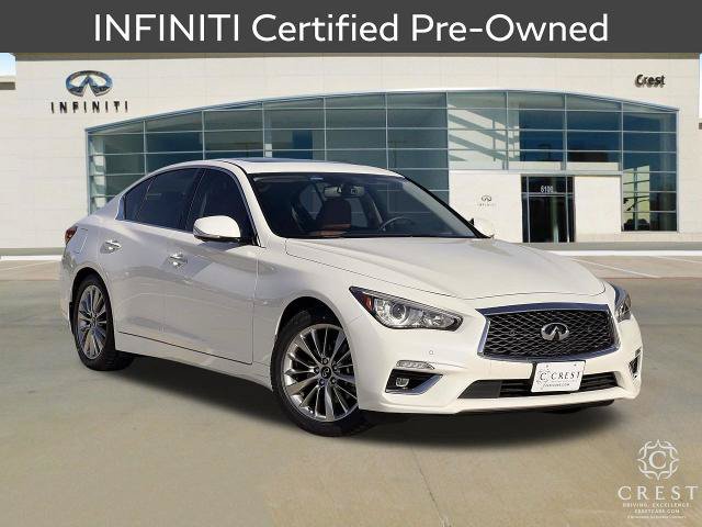 Certified 2023 INFINITI Q50 Luxe w/ Cargo Package