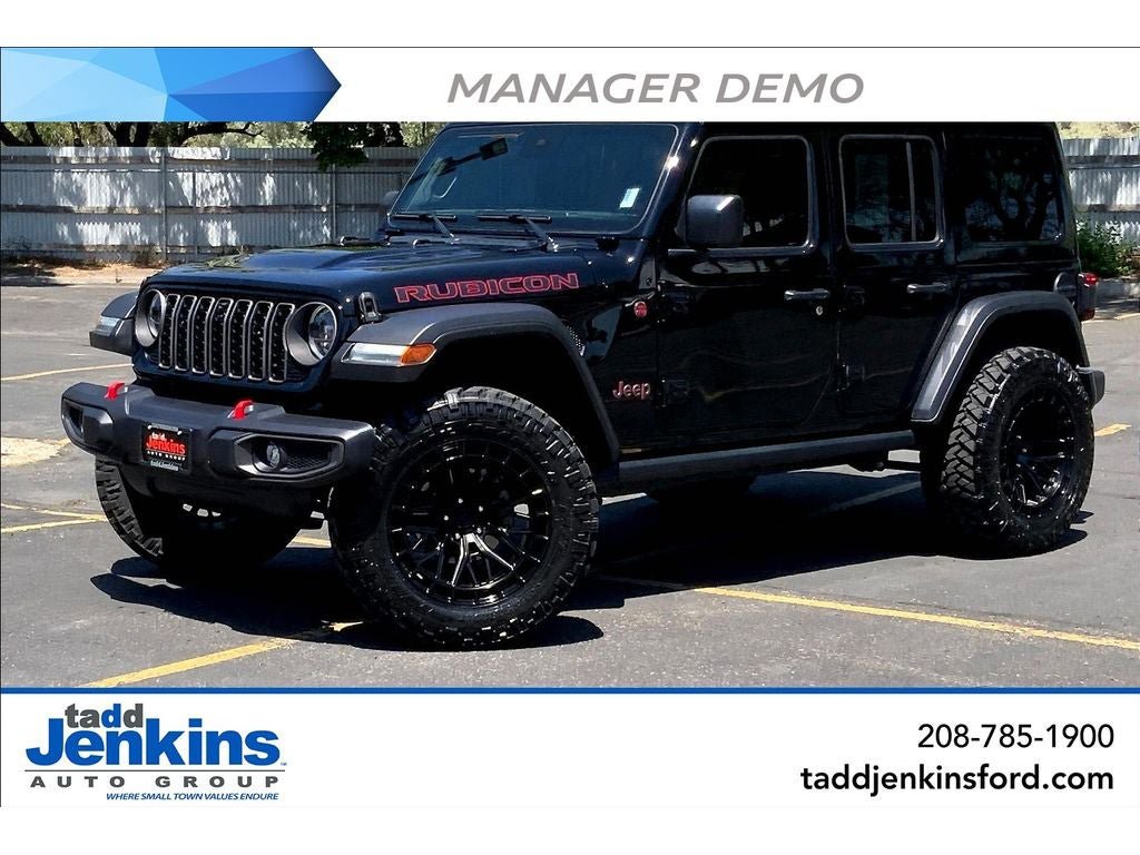 Used 2024 Jeep Wrangler Unlimited Rubicon w/ Technology Group