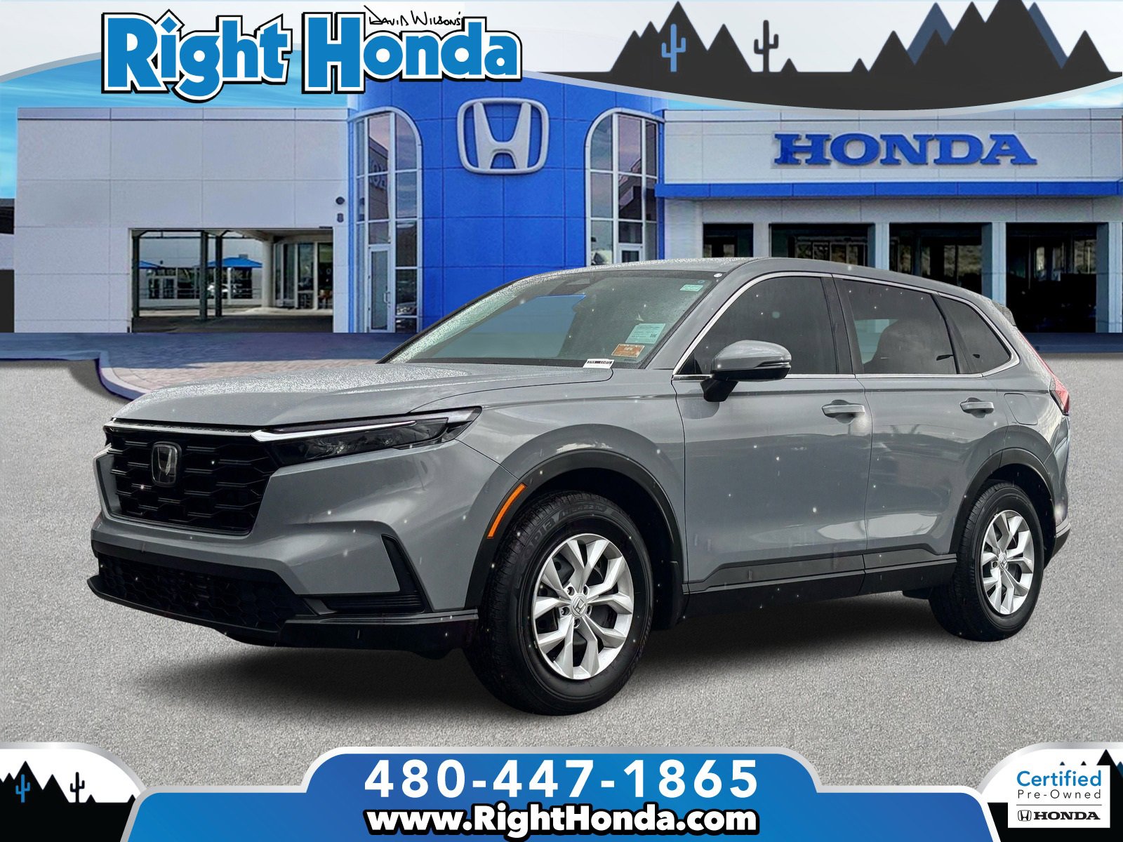 Certified 2025 Honda CR-V LX