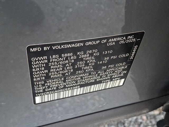 Used 2025 Volkswagen Atlas Peak Edition SE image 27