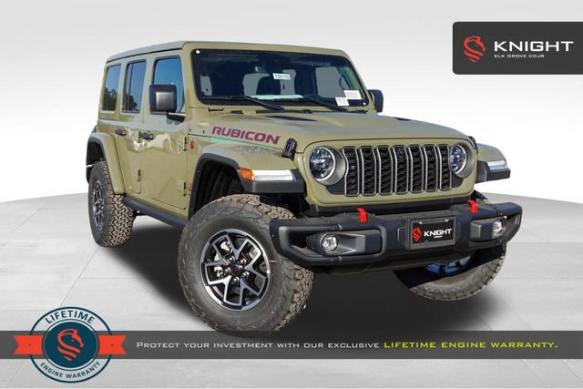 New 2025 Jeep Wrangler Unlimited Rubicon w/ Steel Bumper Group