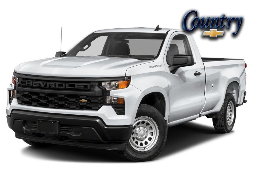Used 2025 Chevrolet Silverado 1500 W/T RWD image 1