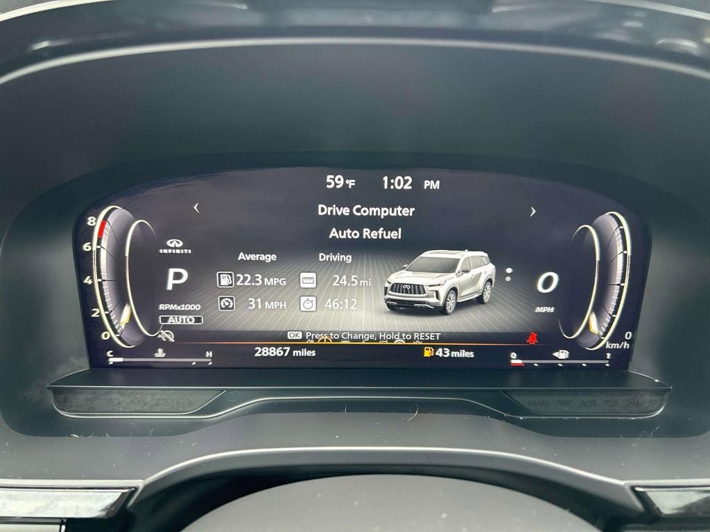 Certified 2023 INFINITI QX60 Luxe AWD/4WD image 25