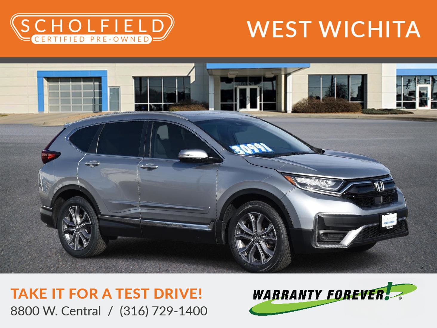 Used 2022 Honda CR-V Touring image 1