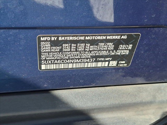 Certified 2022 BMW X5 xDrive45e w/ Luxury Seating Package AWD/4WD image 26