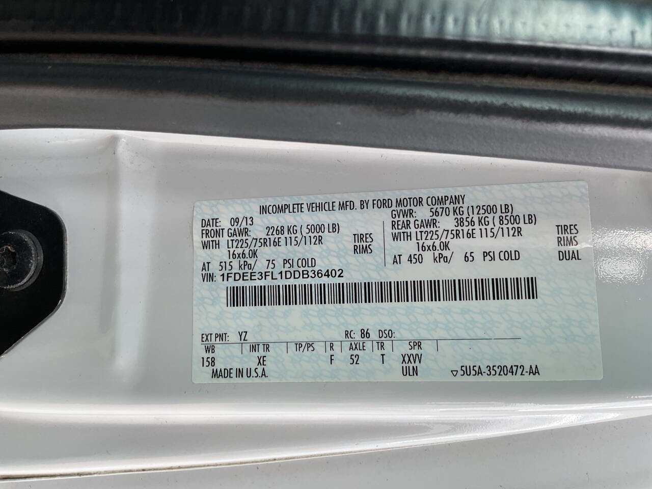 Used 2013 Ford E-350 and Econoline 350 Super Duty w/ Shuttle Bus Prep Pkg image 23