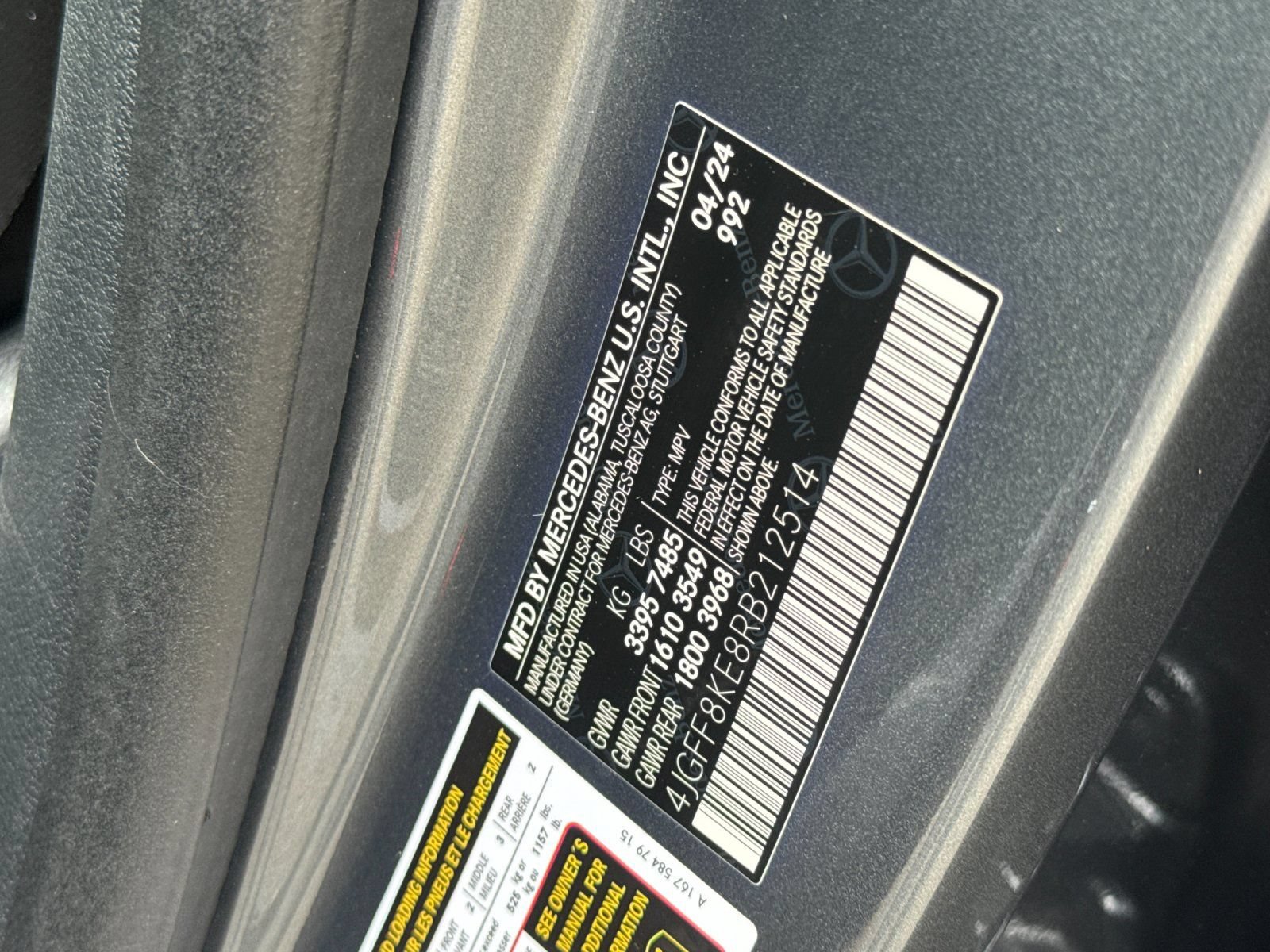 Certified 2024 Mercedes-Benz GLS 63 AMG 4MATIC image 29