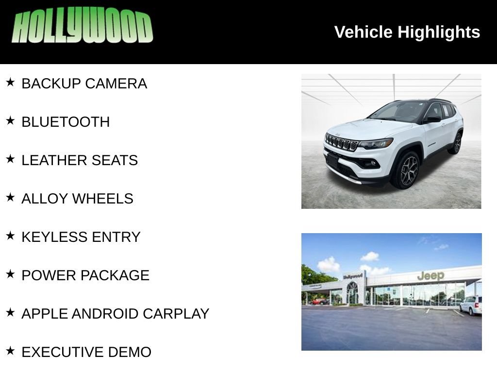 Used 2025 Jeep Compass Limited AWD/4WD image 3
