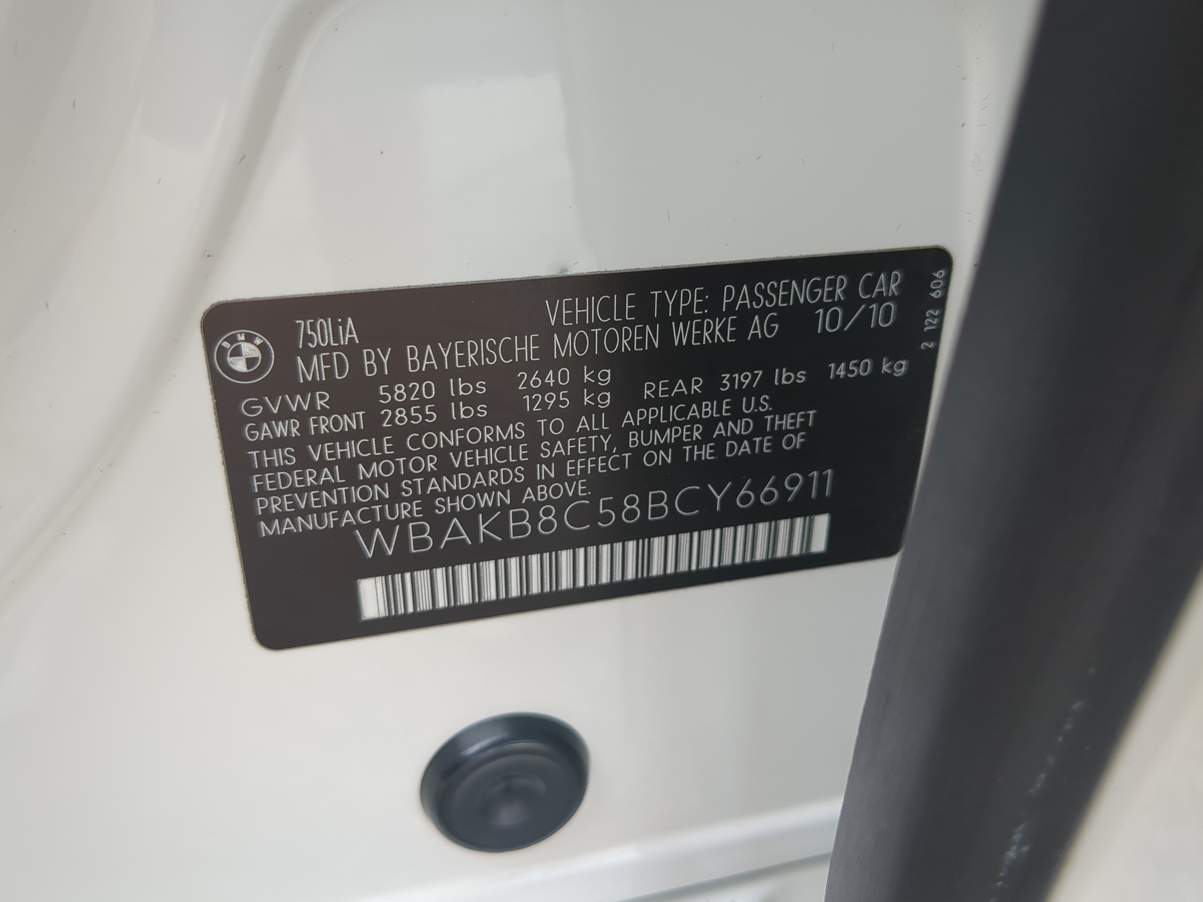 Used 2011 BMW 750Li RWD image 28