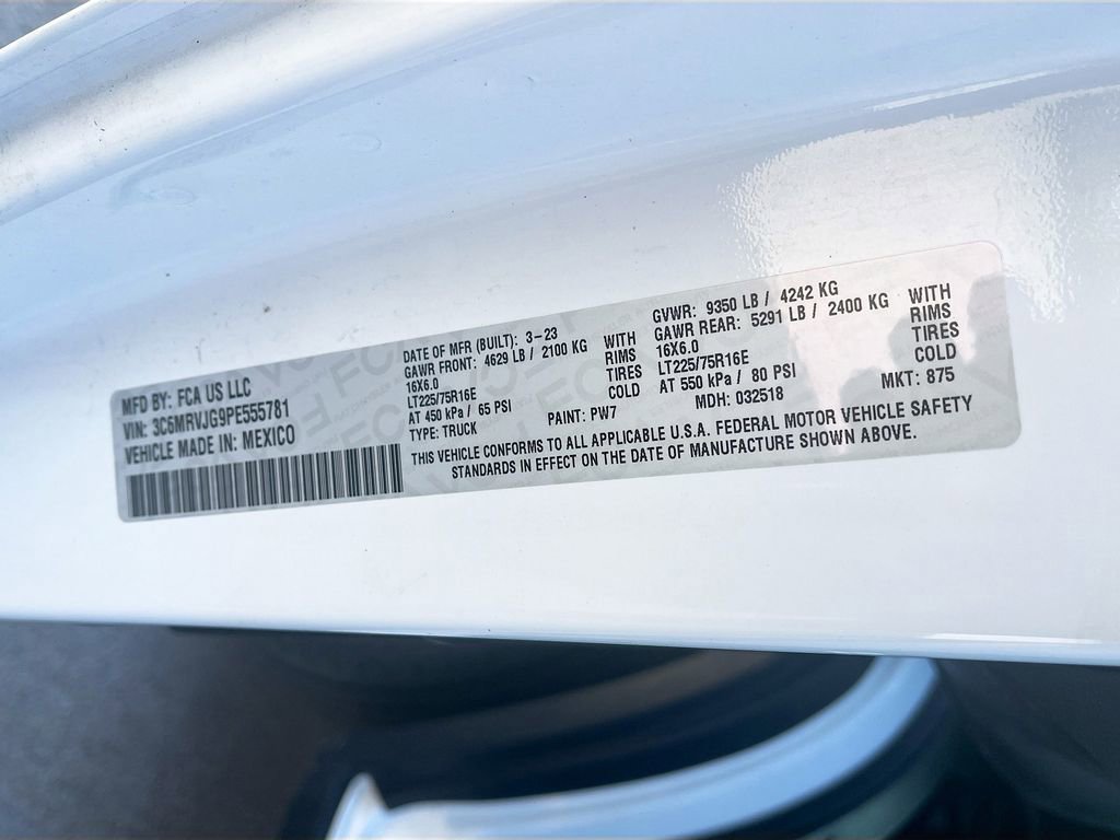 Used 2023 RAM ProMaster 3500 FWD image 27