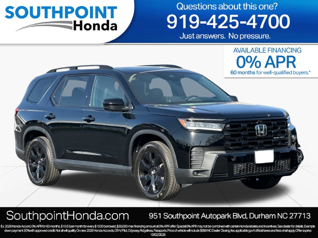 New 2026 Honda Pilot Black Edition image 1