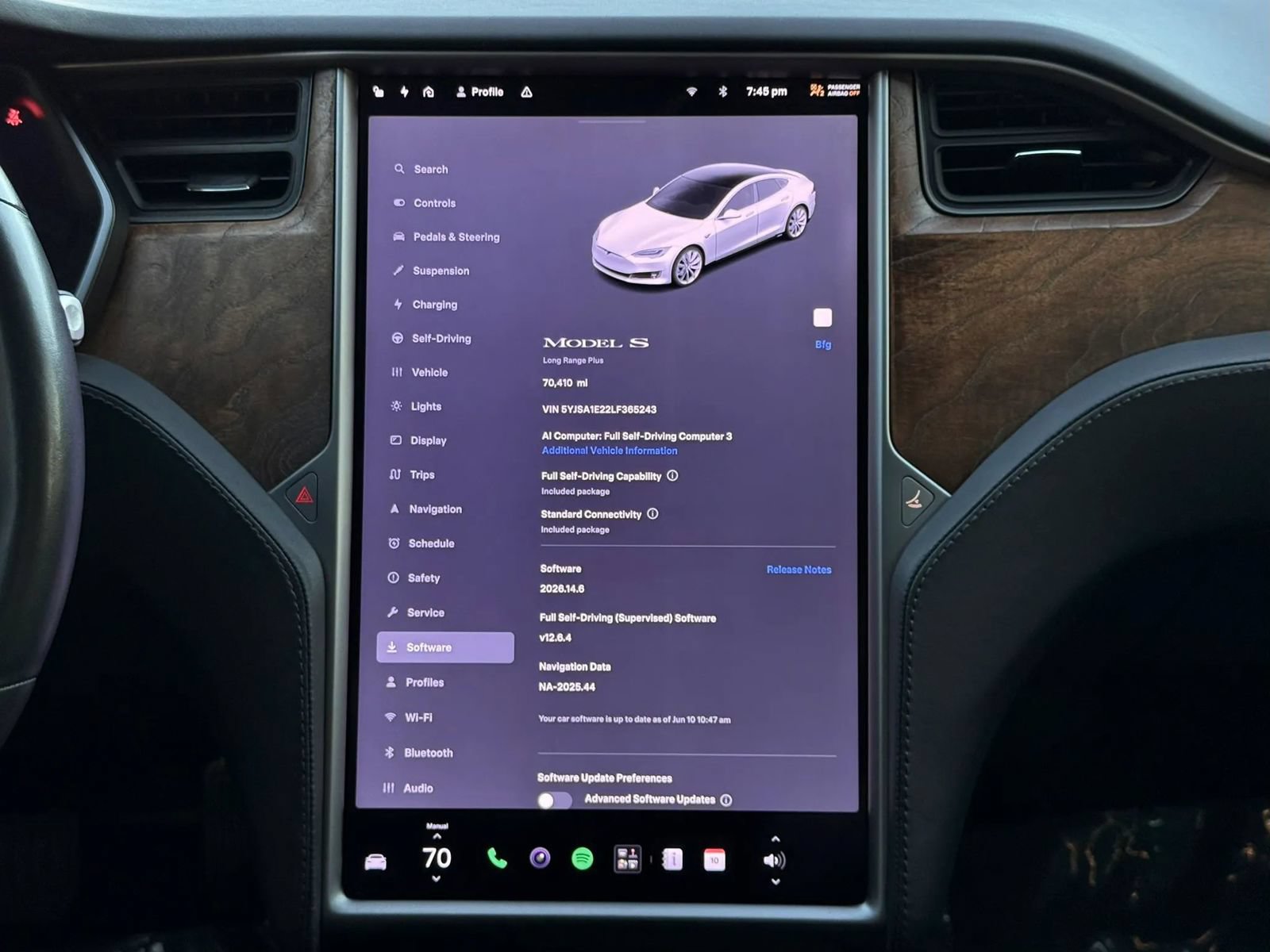 Used 2020 Tesla Model S Long Range Plus AWD/4WD image 13