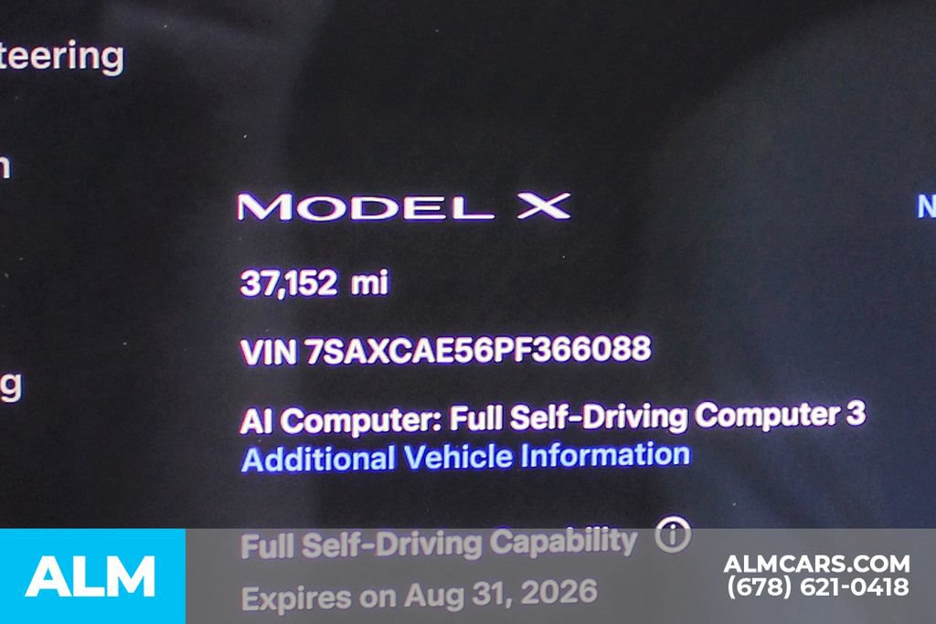 Used 2023 Tesla Model X AWD/4WD image 34
