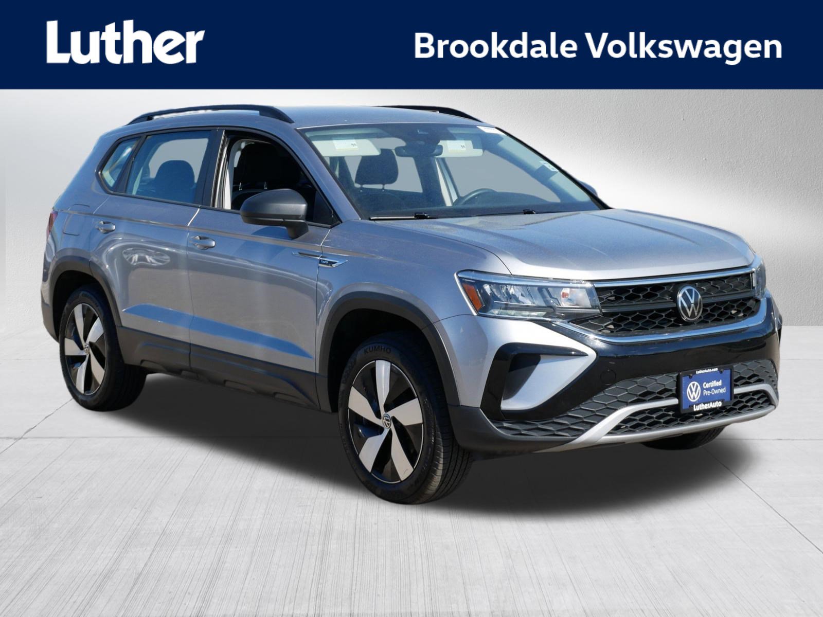 Certified 2023 Volkswagen Taos S w/ Driver Assistance Package AWD/4WD image 1
