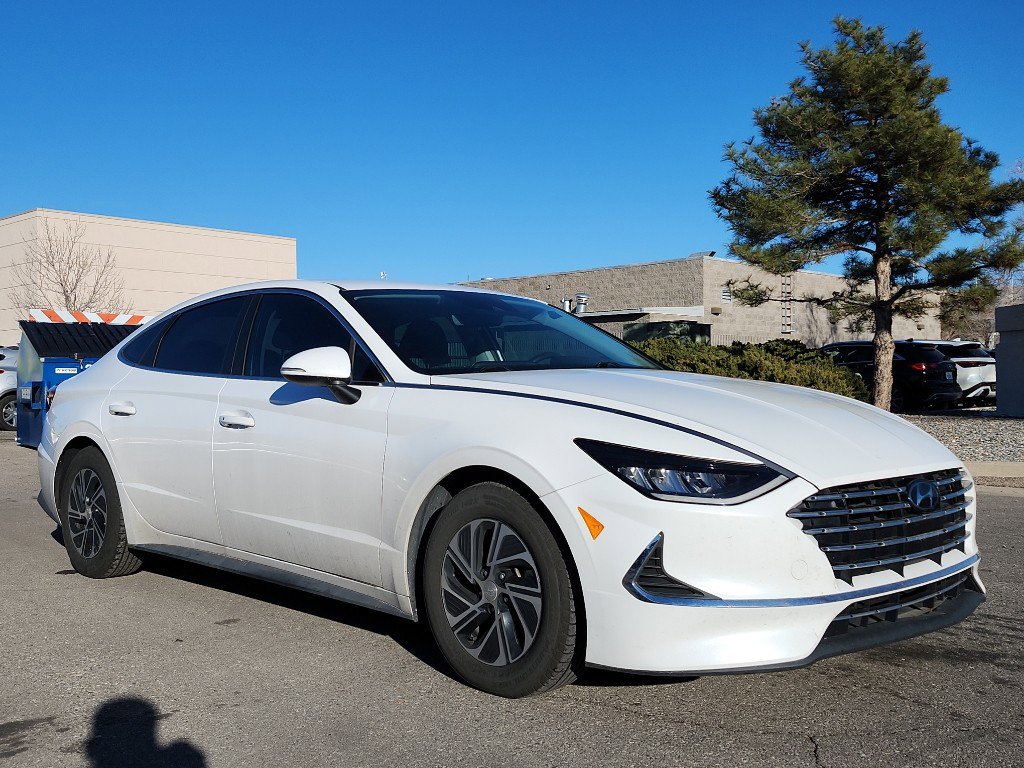 Used 2021 Hyundai Sonata Blue image 3