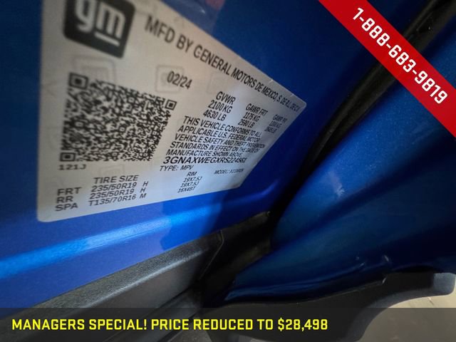 Certified 2024 Chevrolet Equinox RS w/ RS Leather Package image 30