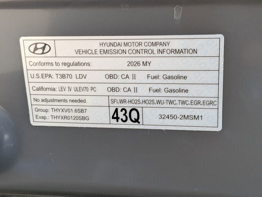 New 2026 Hyundai Venue SEL FWD image 32