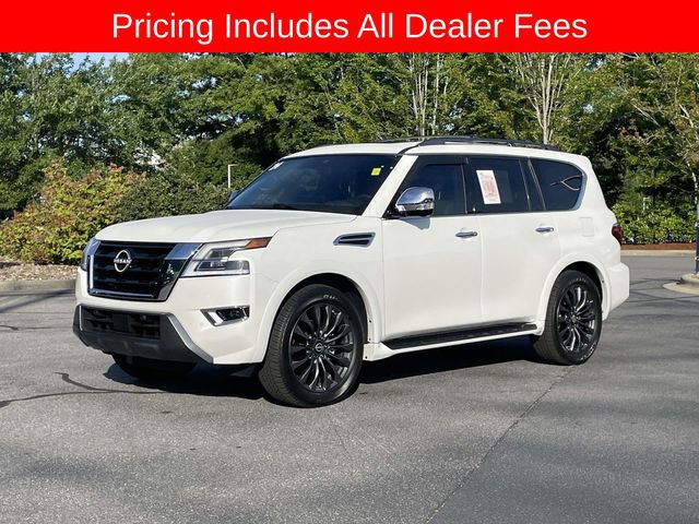 Used 2024 Nissan Armada Platinum w/ Captain's Chairs Package