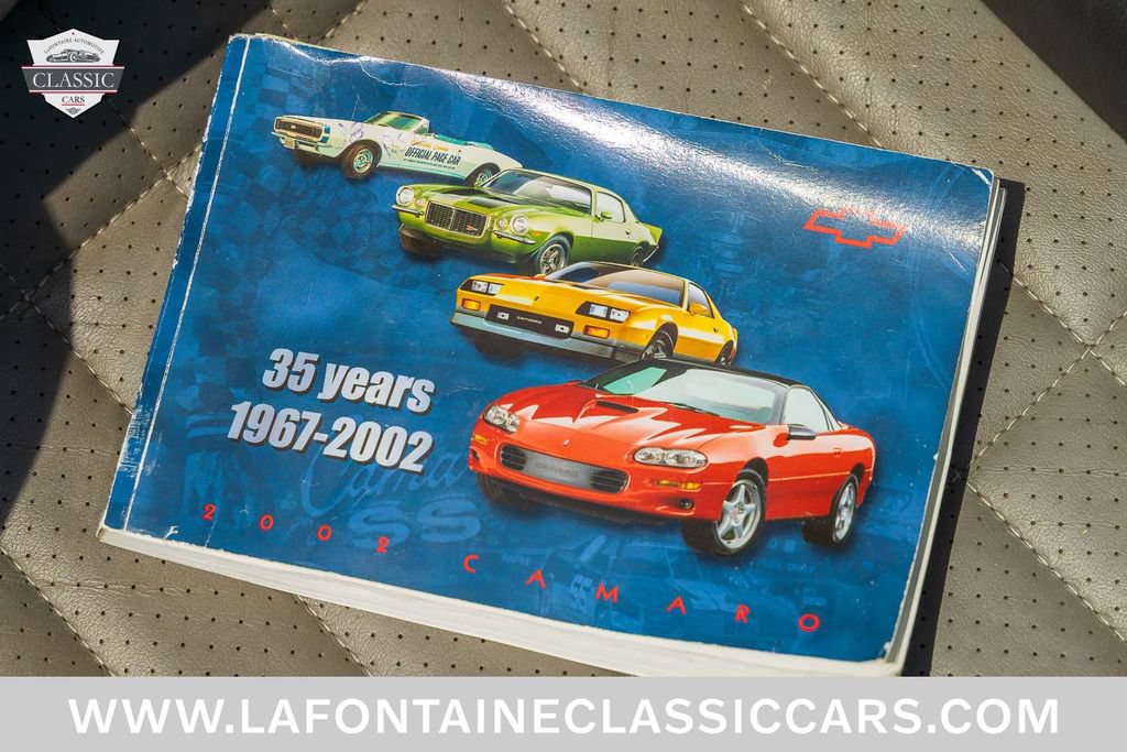 Used 2002 Chevrolet Camaro Z28 w/ SS Performance/Appearance Pkg RWD image 16