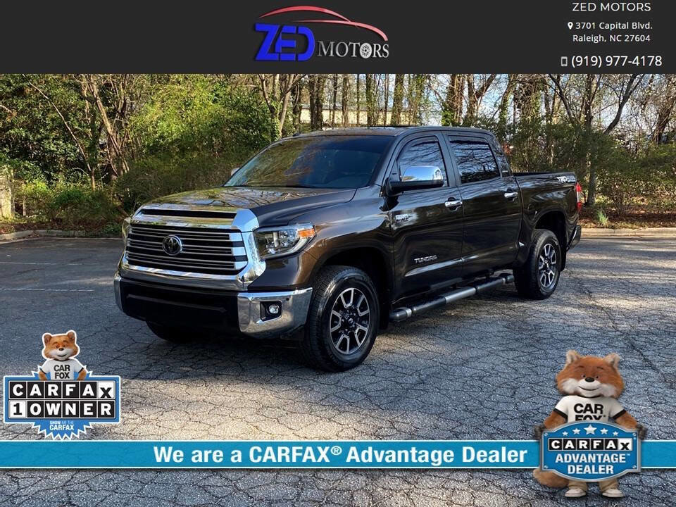 Used 2018 Toyota Tundra Limited w/ Limited Premium Package image 1