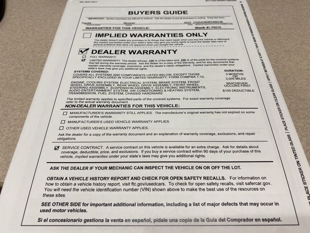 Used 2023 Toyota 4Runner SR5 image 32