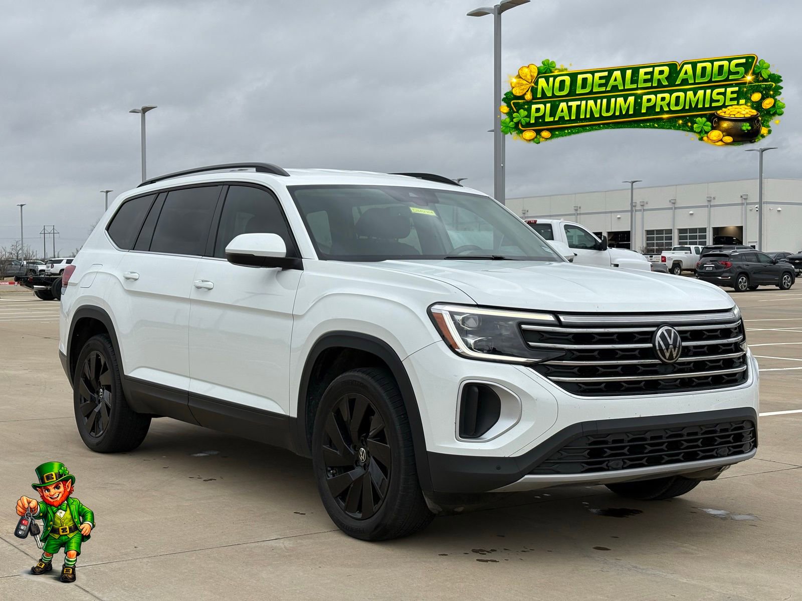 Used 2024 Volkswagen Atlas SE w/ Black Wheel Package
