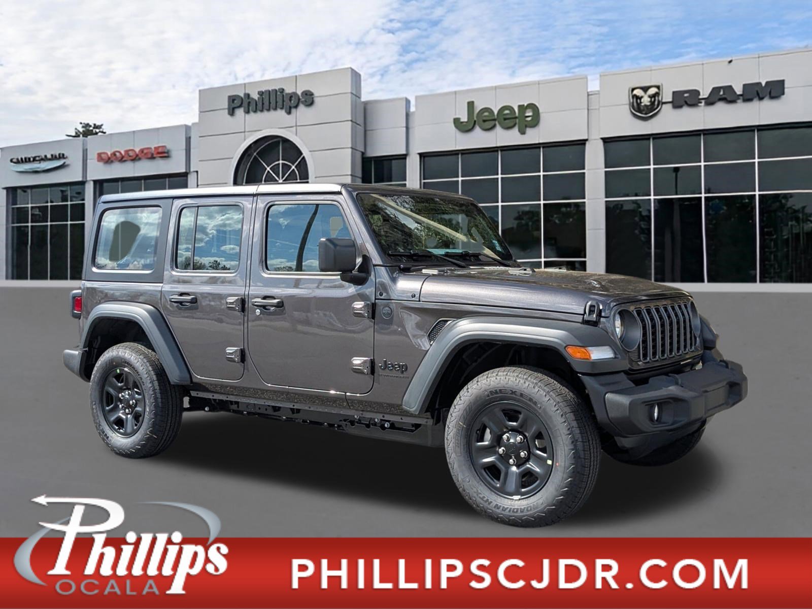 New 2026 Jeep Wrangler Unlimited Sport